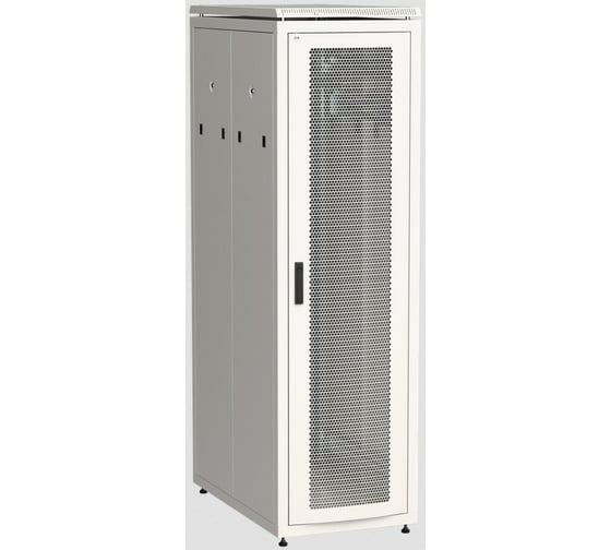Сетевой шкаф IEK ITK 19 LINEA N 42U 600x1000 мм перфорированная передняя дверь серый LN35-42U61-P