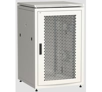 Напольный сетевой шкаф IEK ITK LINEA N 18U 800х800мм перф. пер. дверь задн. металл. сер. LN35-18U88-PM