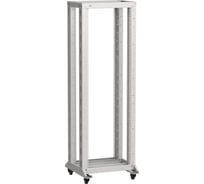 Стойка двухрамная на роликах ITK LINEA F 33U 600х600 мм, серая LF35-33U66-2RM