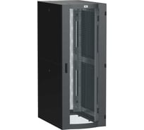 Шкаф серверный ITK LINEA S 19 33U 800х1000мм передняя дверь двухстворчатая перфорированная задняя дверь перфорированная черный RAL 9005 LS05-33U81-2PP