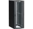 Шкаф серверный ITK LINEA S 19 48U 750х1070мм передняя дверь двухстворчатая перфорированная задняя дверь перфорированная черный RAL 9005 LS05-48U71-2PP 1