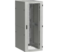 Шкаф серверный ITK LINEA S 19 42U 750х1070мм передняя дверь двухстворчатая перфорированная задняя дверь перфорированная серый RAL 7035 LS35-42U71-2PP
