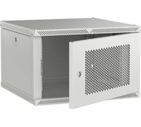 Шкаф настенный ITK LINEA W 6U 600х600мм дверь перфорированная серый 2.0 LWR3-06U66-PF-2