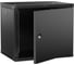 Шкаф настенный ITK LINEA W 9U 600х450мм дверь металл черный 2.0 LWR5-09U64-MF-2 1