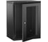 Шкаф настенный ITK LINEA W 15U 600х450мм дверь перфорированная черный 2.0 LWR5-15U64-PF-2 1