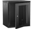 Шкаф настенный ITK LINEA W 12U 600х450мм дверь перфорированная черный 2.0 LWR5-12U64-PF-2 1