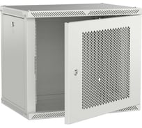 Шкаф настенный ITK LINEA W 9U 600х450мм дверь перфорированная серый 2.0 LWR3-09U64-PF-2