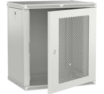 Шкаф настенный ITK LINEA W 12U 600х450мм дверь перфорированная серый 2.0 LWR3-12U64-PF-2