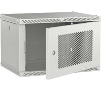 Шкаф настенный ITK LINEA W 6U 600х450мм дверь перфорированная серый 2.0 LWR3-06U64-PF-2