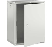 Шкаф настенный ITK LINEA W 15U 600х450мм дверь металл серый 2.0 LWR3-15U64-MF-2