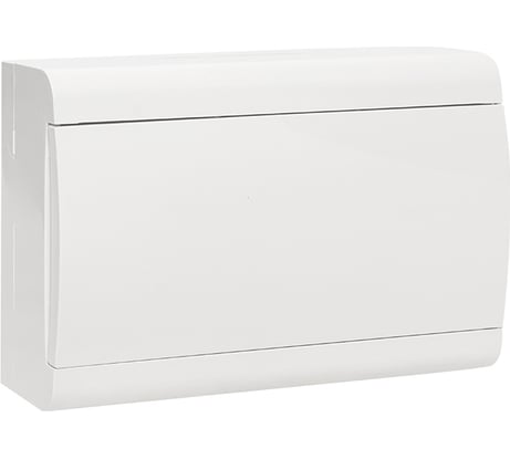 Распределительный щит EKF Щит PROxima ЩРН-П-15 "SlimBox" белая дверца, IP41 sb-n-15w