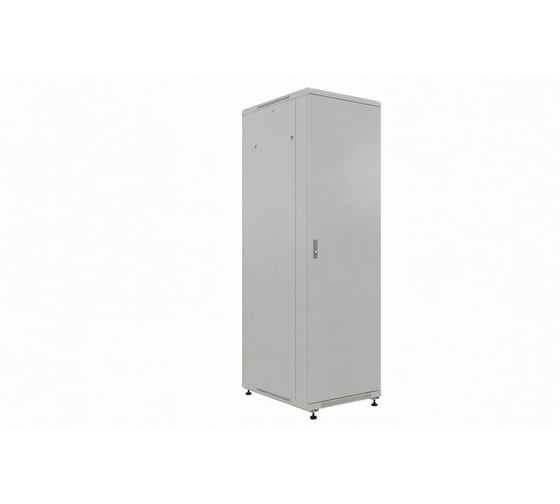Шкаф напольный универсальный серверный NTSS R 22U 600х1000мм, 4 профиля 19, двери глухие металл, боковые стенки съемные, регулируемые опоры, разобранный, серый RAL 7035ш NTSS-R22U60100FD