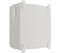 Шкаф настенный NTSS WTR (ШхВхГ) 400x500x300 мм, с монтажной платой, IP55, серый RAL7035 NTSS-WTR405030MIP55 2