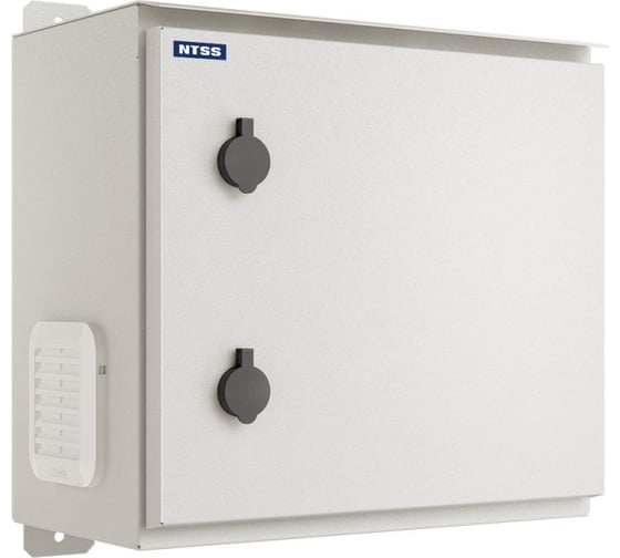 Шкаф настенный NTSS WTR (ШхВхГ) 400x400x300 мм, с монтажной платой, IP55, серый RAL7035 NTSS-WTR404030MIP55