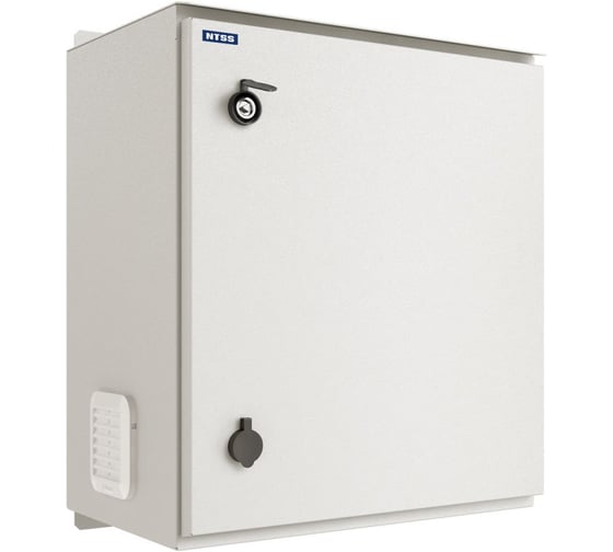 Шкаф настенный NTSS WTR (ШхВхГ) 400x600x300 мм, с монтажной платой, IP55, серый RAL7035 NTSS-WTR406030MIP55