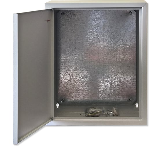 Щит с монтажной панелью ОАО "ЮПЗ "ПРОМСВЯЗЬ" ЩМП-2-0 (500х410х200) IP31 6А6.100.029 ЮП-00092924