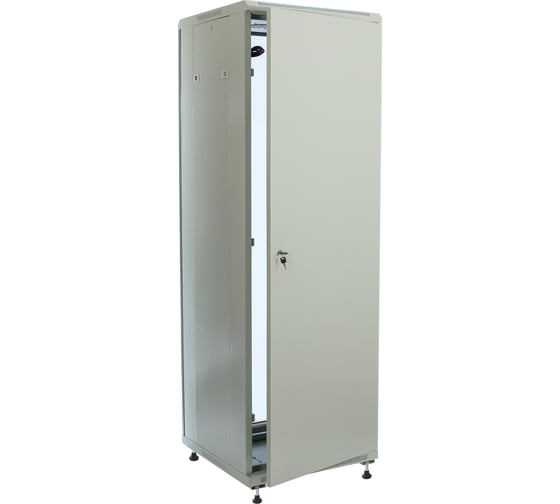 Телекоммуникационный серверный шкаф 19 дюймов 42U 600x800 серый W&T B426080GWTWOF