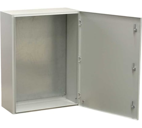 Корпус металлический с монтажной панелью Dekraft ЩРНМ, 500x400x170 мм, IP31, RAL7035 32956DEK