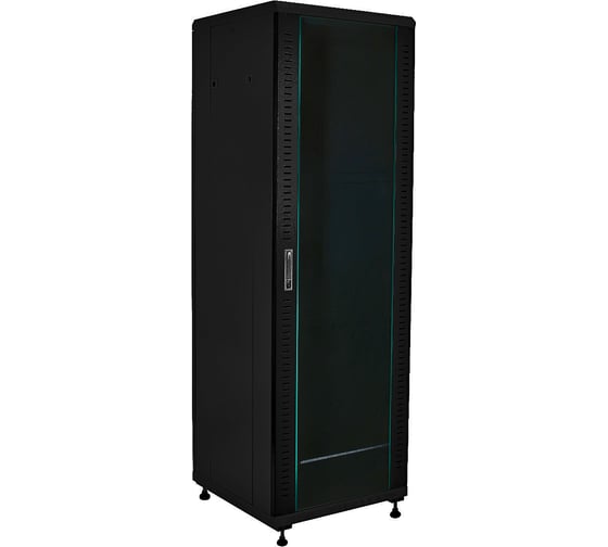Телекоммуникационный серверный шкаф W&T 19 дюймов 42U 600х1000 черный C4260100BWTWOF