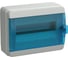 Корпус пластиковый IEK TEKFOR КМПн-12 IP65, синяя прозрачная дверь TF5-KP72-N-12-65-K03-K07 1