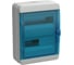 Корпус пластиковый IEK TEKFOR КМПн-24 IP65, синяя прозрачная дверь TF5-KP72-N-24-65-K03-K07 1