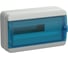 Корпус пластиковый IEK TEKFOR КМПн-18 IP65, синяя прозрачная дверь TF5-KP72-N-18-65-K03-K07 1