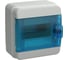 Корпус пластиковый IEK TEKFOR КМПн-6 IP65, синяя прозрачная дверь TF5-KP72-N-06-65-K03-K07 1
