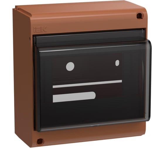 Корпус пластиковый IEK UNION Mini КМПн-6 IP30, дуб UIM-KP72-N-06-20-K24