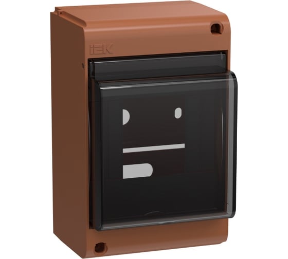 Корпус пластиковый IEK UNION Mini КМПн-4 IP30, дуб UIM-KP72-N-04-20-K24