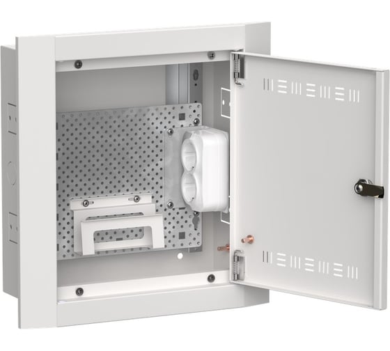 Корпус мультимедиа IEK TITAN 5 ЩРв-12 (1х12) 380x365x130 мм, IP30, белый TI5-51-V-012-30