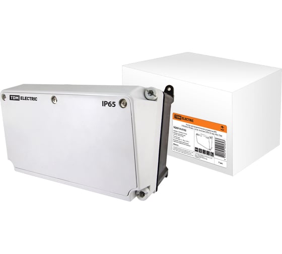 Корпус распределительного устройства TDM КРУ, 190х265х170 мм, IP65, SQ0914-0102