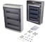 Распределительный бокс модульный Jazzway навесной PDB/W 4054 серый с прозрачной крышкой 54 модуля (ЩРН-ПГ-54) IP65 5076594 45