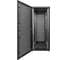 Шкаф напольный EKF 19 TERACOM PRO 42U 600x1000 мм двери перфорированная с замком-ручкой и перфорированная чёрный TRP-NTC-4261-65B 2