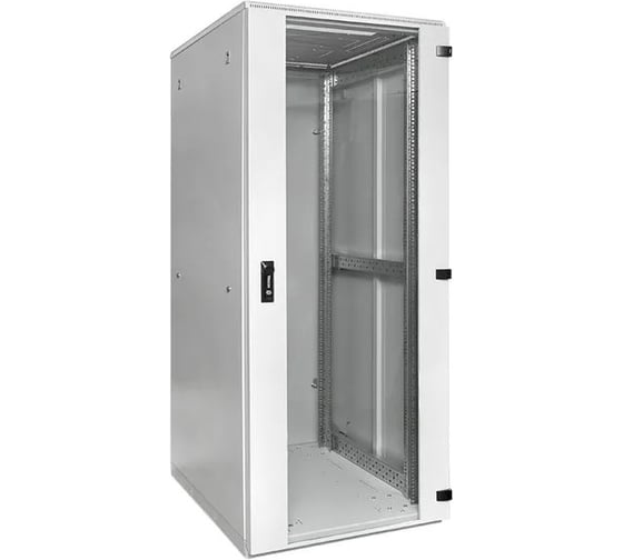 Шкаф напольный EKF 19 TERACOM PRO 42U 600x800 мм двери металлическая с замком-ручкой и металлическая серый TRP-NTC-4268-21G