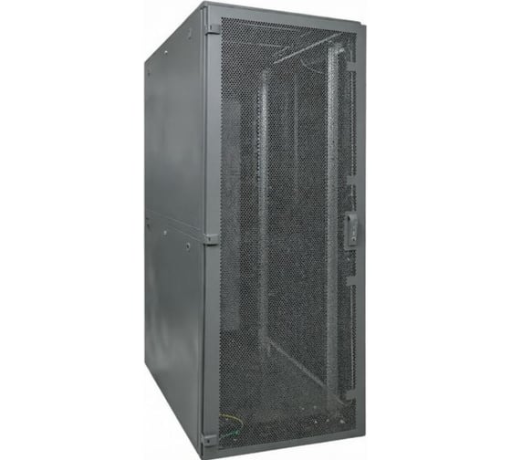 Шкаф напольный EKF 19 TERACOM PRO 42U 600x1000 мм двери перфорированная с замком-ручкой и перфорированная серый TRP-NTC-4261-65G
