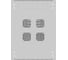 Шкаф телекомуникационный напольный KOSCAB 32U 600х1000мм, передняя дверь стекло, задняя глухая металл, регулируемые опоры, стенки съемные, разобранный, серый RAL 7035 шт КОС-ШТП-32U601000ДС 1