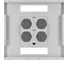 Шкаф телекоммуникационный ExeGate 19 напольный 42U EC-FS-42U.600.1000.V.V.GREY 19”, 42U, 600x1000x2054mm ШхГхВ , передняя и задняя двери перфорированные 300281 6