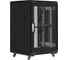 Шкаф телекоммуникационный ExeGate 19 напольный 18U EC-FS-18U.600.600.G.BLACK 19”, 18U, 600x600x987mm ШхГхВ , передняя дверь закаленное стекло 301398 3