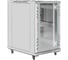 Шкаф телекоммуникационный ExeGate 19 напольный 18U EC-FS-18U.600.800.G.GREY 19”, 18U, 600x800x987mm ШхГхВ , передняя дверь закаленное стекло 301396 1