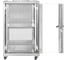 Шкаф телекоммуникационный ExeGate 19 напольный 18U EC-FS-18U.600.800.G.GREY 19”, 18U, 600x800x987mm ШхГхВ , передняя дверь закаленное стекло 301396 2