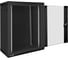 Шкаф телекоммуникационный ExeGate 19 настенный 15U EC-WM-15U.450.G.BLACK 19”, 15U, 600x450x769mm ШхГхВ , передняя дверь закаленное стекло, съемные боковые панели 300254 2