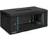 Шкаф телекоммуникационный ExeGate 19 настенный 4U EC-WM-4U.450.G.BLACK 19”, 4U, 600x450x280mm ШхГхВ , передняя дверь закаленное стекло, съемные боковые панели 300250 1