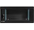 Шкаф телекоммуникационный ExeGate 19 настенный 4U EC-WM-4U.450.G.BLACK 19”, 4U, 600x450x280mm ШхГхВ , передняя дверь закаленное стекло, съемные боковые панели 300250 3