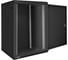 Шкаф телекоммуникационный ExeGate 19 настенный 18U EC-WM-18U.600.M.BLACK 19”, 18U, 600x600x901mm ШхГхВ , передняя дверь металл, съемные боковые панели 300272 2