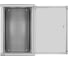 Шкаф телекоммуникационный ExeGate 19 настенный 18U EC-WM-18U.450.M.GREY 19”, 18U, 600x450x901mm ШхГхВ , передняя дверь металл, съемные боковые панели 300261 4