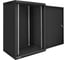 Шкаф телекоммуникационный ExeGate 19 настенный 18U EC-WM-18U.450.M.BLACK 19”, 18U, 600x450x901mm ШхГхВ , передняя дверь металл, съемные боковые панели 300260 2