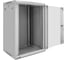 Шкаф телекоммуникационный ExeGate 19 настенный 18U EC-WM-18U.450.G.GREY 19”, 18U, 600x450x901mm ШхГхВ , передняя дверь закаленное стекло, съемные боковые панели 300259 2
