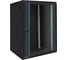 Шкаф телекоммуникационный ExeGate 19 настенный 18U EC-WM-18U.600.G.BLACK 19”, 18U, 600x600x901mm ШхГхВ , передняя дверь закаленное стекло, съемные боковые панели 300270 1