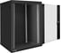 Шкаф телекоммуникационный ExeGate 19 настенный 18U EC-WM-18U.600.G.BLACK 19”, 18U, 600x600x901mm ШхГхВ , передняя дверь закаленное стекло, съемные боковые панели 300270 2