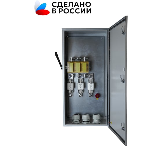 Ящик силовой Электротехник ЯРПП-630-54 УХЛ2, с ППН-39 500А, держатели медь, на два направления, IP54 ET060094
